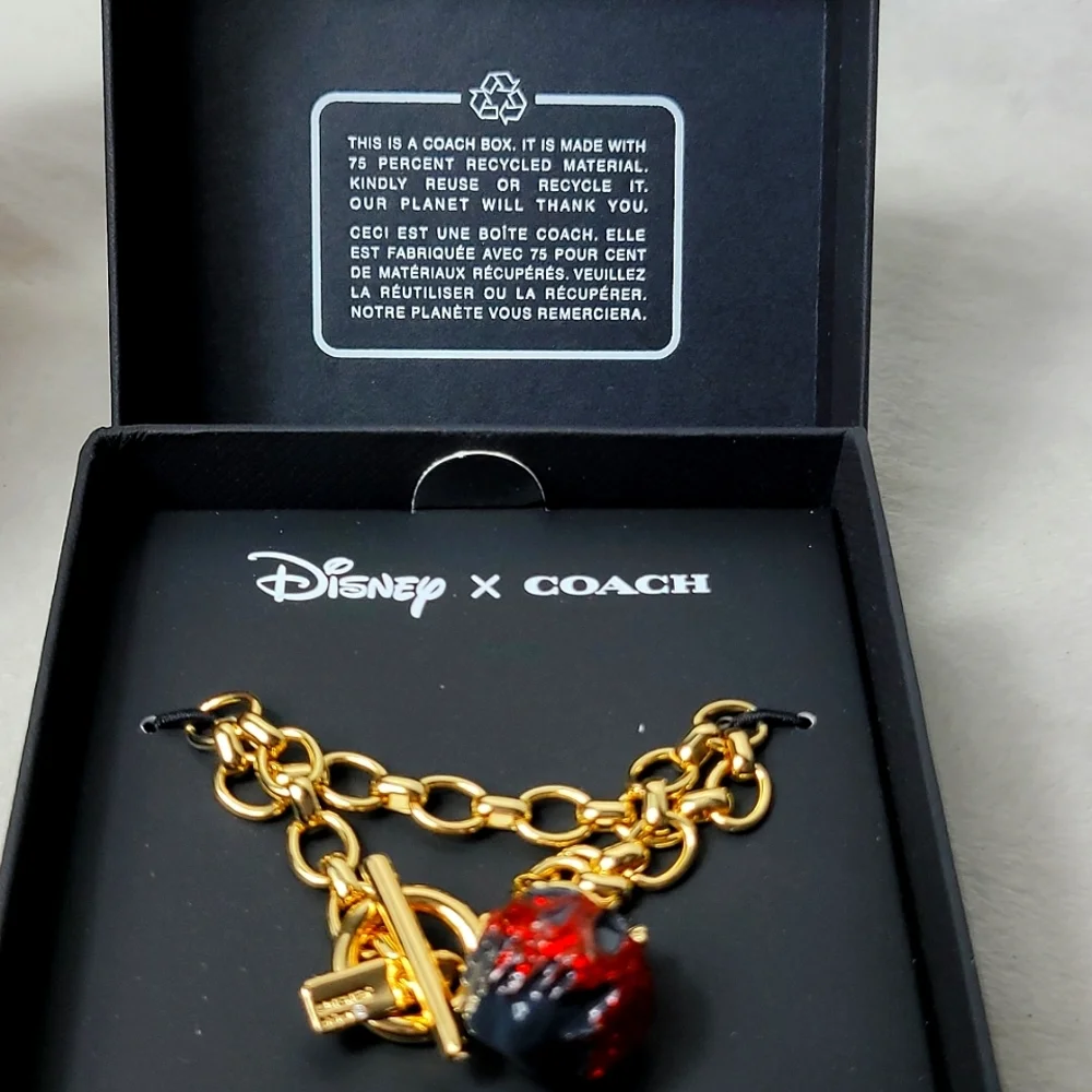 Disney x Coach Poison Apple Villains Bracelet